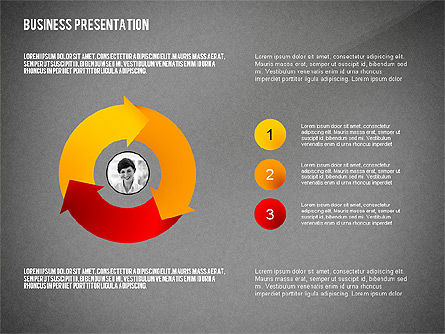 Business Results Presentation Template, Slide 15, 02559, Presentation Templates — PoweredTemplate.com
