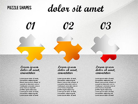 Herramientas de Puzzle, Diapositiva 5, 02571, Diagramas de puzzle — PoweredTemplate.com