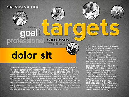 Template Presentasi Awan Kata Sukses, Slide 13, 02574, Templat Presentasi — PoweredTemplate.com