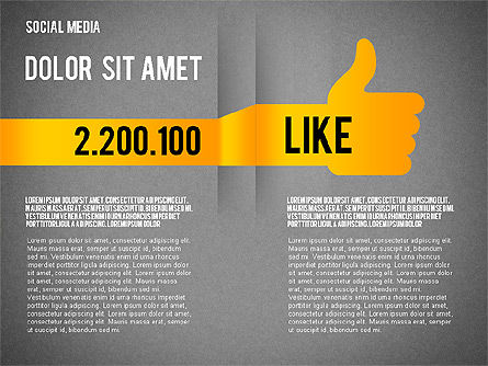 Thumbs Up and Down, Slide 10, 02575, Presentation Templates — PoweredTemplate.com