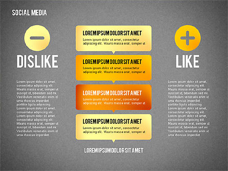 Thumbs Up and Down, Slide 16, 02575, Presentation Templates — PoweredTemplate.com