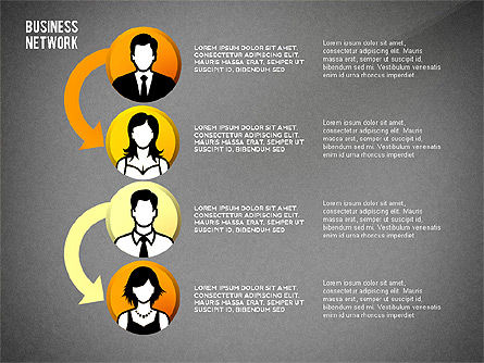 Modèle de présentation de gestion des ressources humaines, Diapositive 16, 02576, Modèles de présentations — PoweredTemplate.com