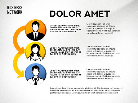Modèle de présentation de gestion des ressources humaines, Diapositive 4, 02576, Modèles de présentations — PoweredTemplate.com
