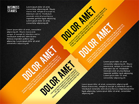 비즈니스 단계 및 옵션, 슬라이드 12, 02578, 프레젠테이션 템플릿 — PoweredTemplate.com