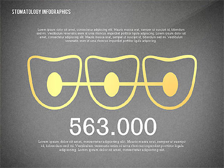 Modèle de présentation dentaire, Diapositive 12, 02579, Modèles de présentations — PoweredTemplate.com