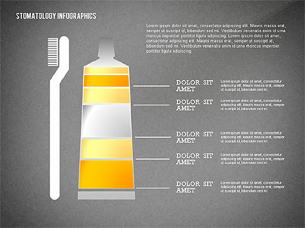 Modello di presentazione Dental, Slide 14, 02579, Modelli Presentazione — PoweredTemplate.com