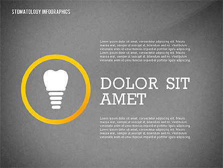 Modèle de présentation dentaire, Diapositive 9, 02579, Modèles de présentations — PoweredTemplate.com