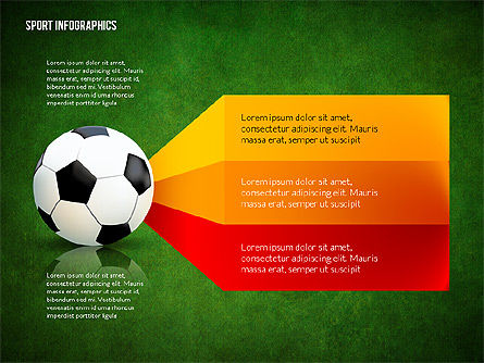 Soccer geënsceneerd opties, Dia 14, 02581, Infographics — PoweredTemplate.com