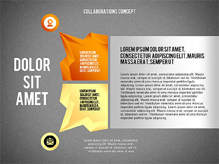 Collaboration Presentation Concept, Slide 14, 02582, Presentation Templates — PoweredTemplate.com
