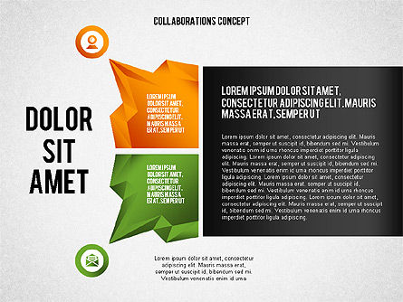 Collaboration Presentation Concept, Slide 6, 02582, Presentation Templates — PoweredTemplate.com