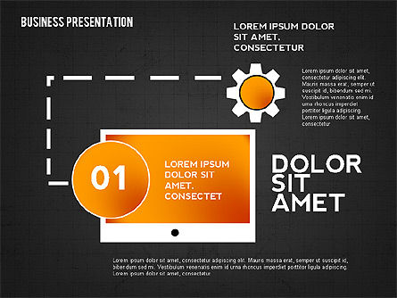 Concepto de presentación de crecimiento empresarial, Diapositiva 16, 02583, Plantillas de presentación — PoweredTemplate.com
