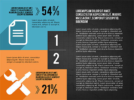 Iconos de diseño plano Presentación Caja de herramientas, Diapositiva 13, 02584, Iconos — PoweredTemplate.com