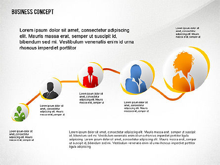 Concept de présentation des questions, Diapositive 7, 02585, Modèles de présentations — PoweredTemplate.com