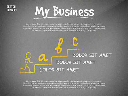 Mi presentación de negocios, Diapositiva 13, 02587, Plantillas de presentación — PoweredTemplate.com