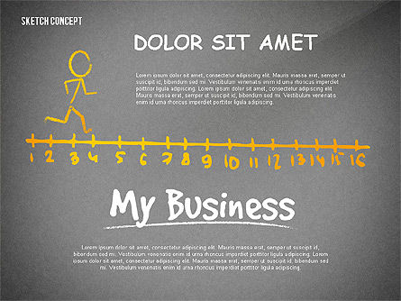 Mi presentación de negocios, Diapositiva 16, 02587, Plantillas de presentación — PoweredTemplate.com
