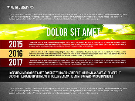 Wine Infographics, Slide 11, 02590, Infographics — PoweredTemplate.com