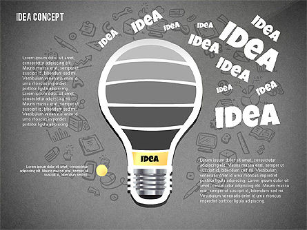 アイデアから成功へのコンセプト, スライド 11, 02592, プレゼンテーションテンプレート — PoweredTemplate.com