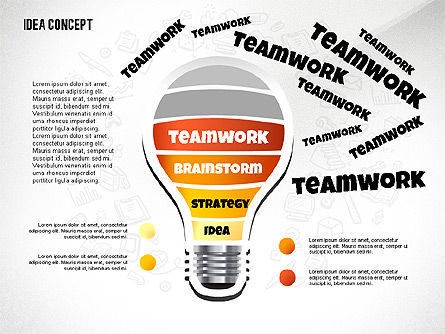 Du concept d'idée à succès, Diapositive 6, 02592, Modèles de présentations — PoweredTemplate.com