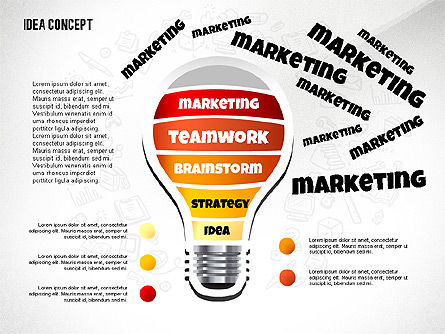 Du concept d'idée à succès, Diapositive 7, 02592, Modèles de présentations — PoweredTemplate.com