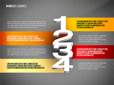 Options and Numbers Toolbox, Slide 15, 02600, Shapes — PoweredTemplate.com