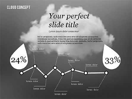 Concepto de la nube, Diapositiva 14, 02604, Modelos de negocios — PoweredTemplate.com