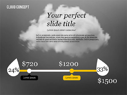Concept de nuage, Diapositive 15, 02604, Modèles commerciaux — PoweredTemplate.com