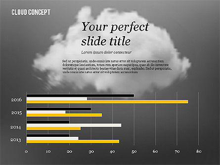 Concepto de la nube, Diapositiva 16, 02604, Modelos de negocios — PoweredTemplate.com