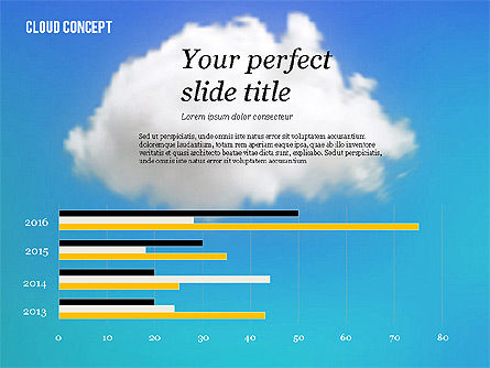 Cloud-Konzept, Folie 8, 02604, Business Modelle — PoweredTemplate.com