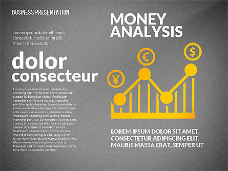 Presentasi Keuangan Dengan Bentuk, Slide 10, 02607, Templat Presentasi — PoweredTemplate.com