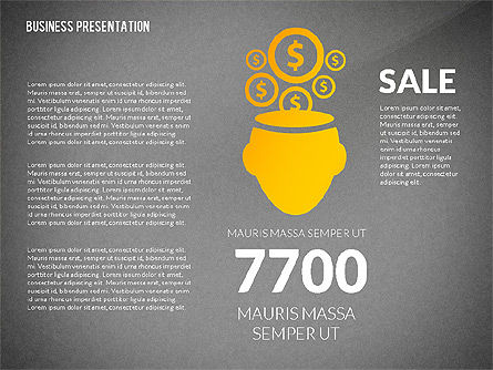 Presentasi Keuangan Dengan Bentuk, Slide 13, 02607, Templat Presentasi — PoweredTemplate.com