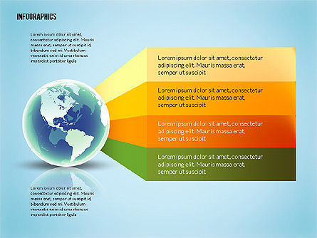 Globale Infografiken, Folie 7, 02609, Ablaufdiagramme — PoweredTemplate.com
