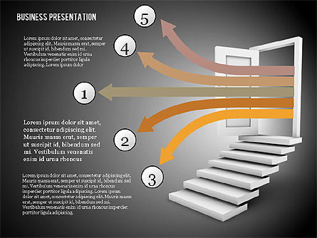 Plantilla de presentación de puerta de oportunidad, Diapositiva 13, 02610, Plantillas de presentación — PoweredTemplate.com