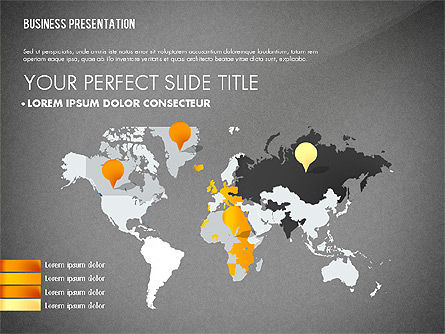 Modèle de présentation gracieux, Diapositive 11, 02615, Modèles de présentations — PoweredTemplate.com