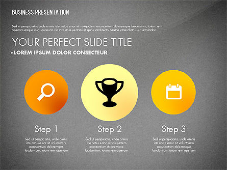 Modèle de présentation gracieux, Diapositive 15, 02615, Modèles de présentations — PoweredTemplate.com