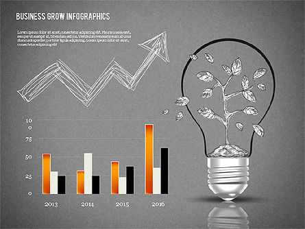 비즈니스 성장 컨셉 프리젠 테이션 템플릿, 슬라이드 10, 02620, 프레젠테이션 템플릿 — PoweredTemplate.com