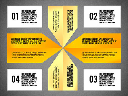 Boîte à outils de formes et de diagrammes de présentation, Diapositive 9, 02621, Formes — PoweredTemplate.com