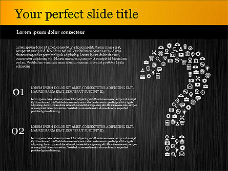 Modèle de présentation commerciale créative, Modele PowerPoint, 02622, Modèles de présentations — PoweredTemplate.com