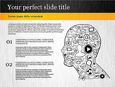 Plantilla de presentación empresarial creativa, Diapositiva 11, 02622, Plantillas de presentación — PoweredTemplate.com