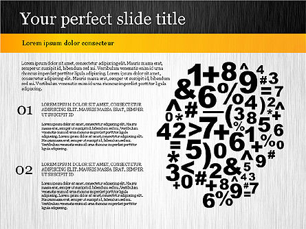 Modèle de présentation commerciale créative, Diapositive 14, 02622, Modèles de présentations — PoweredTemplate.com