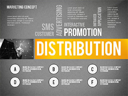Plantilla de presentación de Word Cloud para marketing, Diapositiva 15, 02623, Plantillas de presentación — PoweredTemplate.com
