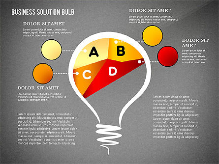 Solusi Tahap Konsep, Slide 12, 02632, Diagram Panggung — PoweredTemplate.com