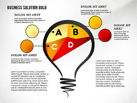 Concepto de Etapas de Solución, Diapositiva 4, 02632, Diagramas de la etapa — PoweredTemplate.com