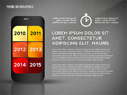 Modelo de apresentação do smartphone, Deslizar 11, 02637, Modelos de Apresentação — PoweredTemplate.com