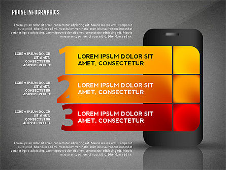 Modèle de présentation de smartphone, Diapositive 15, 02637, Modèles de présentations — PoweredTemplate.com