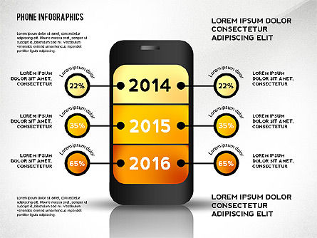 Modelo de apresentação do smartphone, Deslizar 8, 02637, Modelos de Apresentação — PoweredTemplate.com
