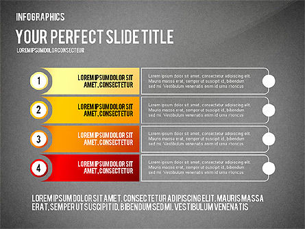 Tableaux de présentation d'infographies, Diapositive 12, 02638, Infographies — PoweredTemplate.com