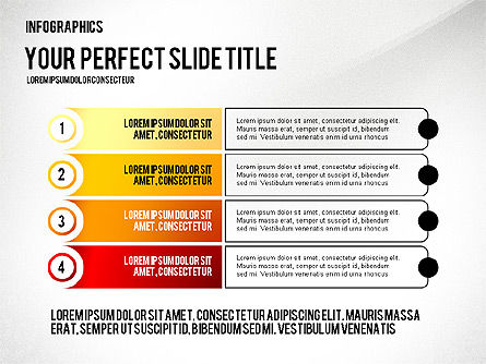 Tableaux de présentation d'infographies, Diapositive 4, 02638, Infographies — PoweredTemplate.com