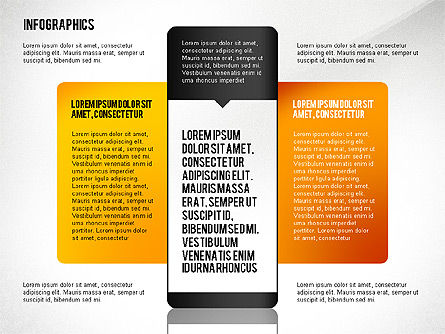Tableaux de présentation d'infographies, Diapositive 7, 02638, Infographies — PoweredTemplate.com