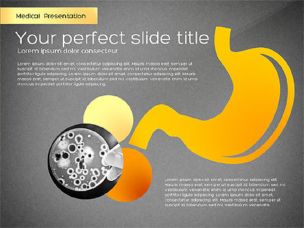 Medical Presentation Template, Slide 10, 02639, Medical Diagrams and Charts — PoweredTemplate.com