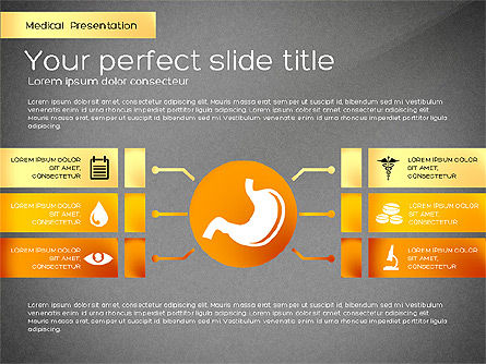 Template Presentasi Medis, Slide 14, 02639, Bagan dan Diagram Medis — PoweredTemplate.com